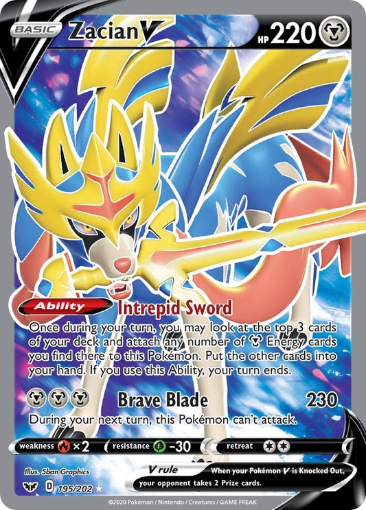 Image for Zacian V (Full Art) - Pokemon