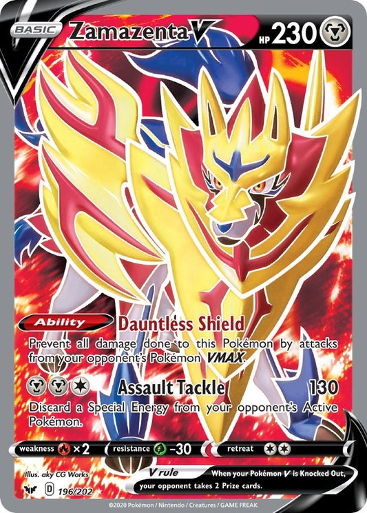 Image for Zamazenta V (Full Art) - Pokemon