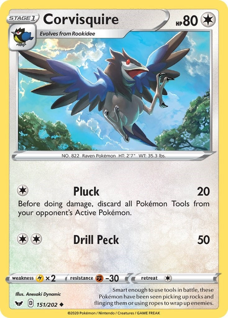 Image for Corvisquire - Pokemon