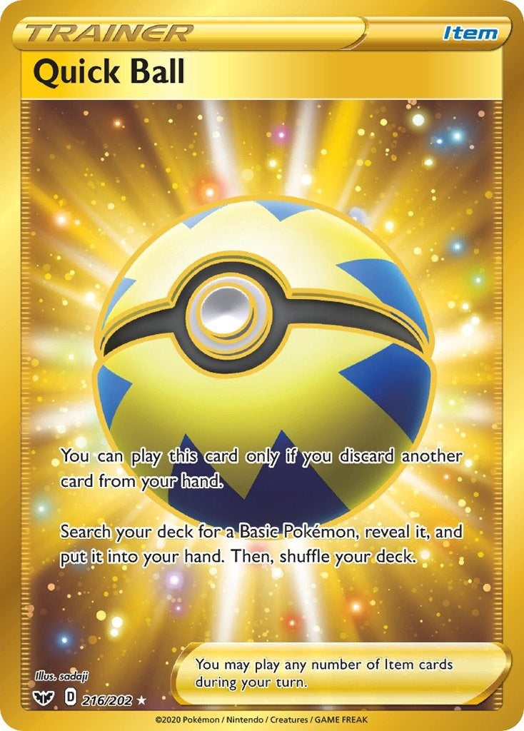 Image for Quick Ball (Secret) - Pokemon