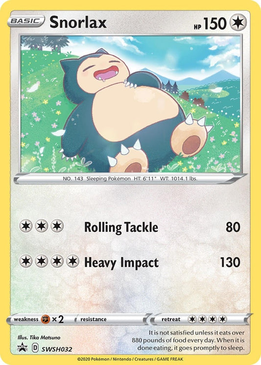 Image for Snorlax - SWSH032 - Pokemon
