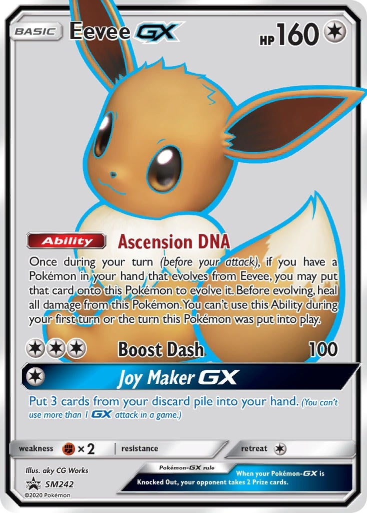 Image for Eevee GX - SM242 - Pokemon
