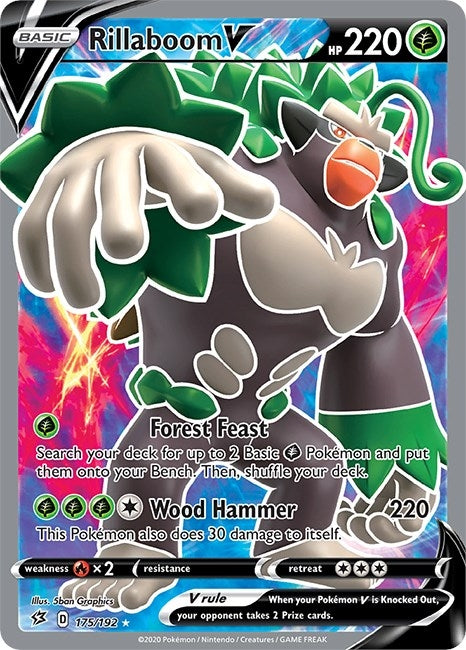 Image for Rillaboom V (Full Art) - Pokemon