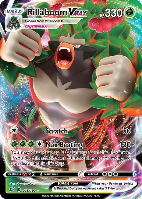 Image for Rillaboom VMAX - Pokemon