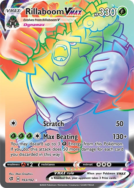 Image for Rillaboom VMAX (Secret) - Pokemon