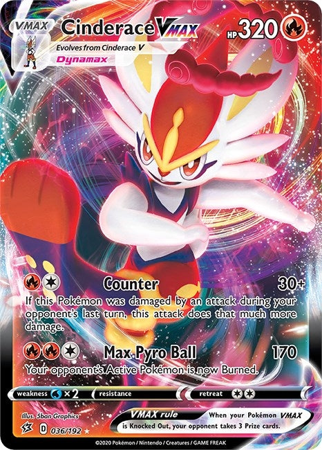 Image for Cinderace VMAX - Pokemon