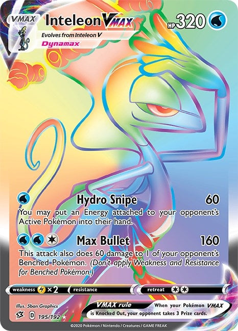 Image for Inteleon VMAX (Secret) - Pokemon
