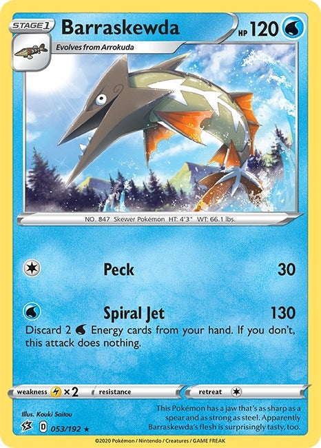 Image for Barraskewda - Pokemon