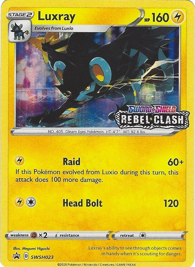 Image for Luxray - SWSH023 (Prerelease) - Pokemon