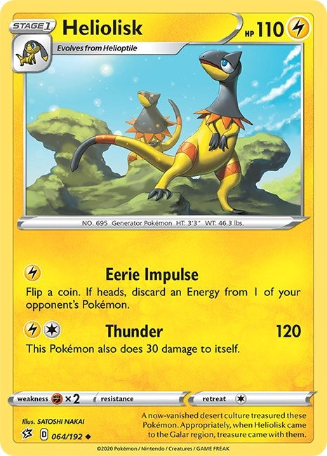 Image for Heliolisk - Pokemon