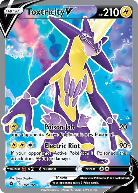 Image for Toxtricity V (Full Art) - Pokemon