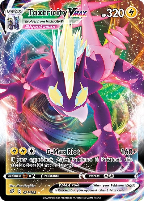 Image for Toxtricity VMAX - Pokemon
