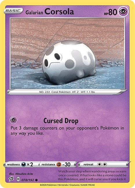 Image for Galarian Corsola - Pokemon