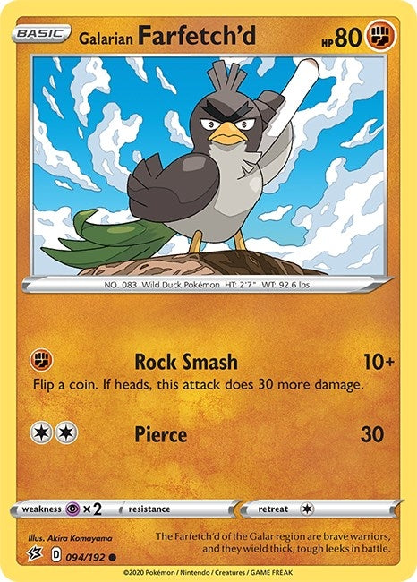 Image for Galarian Farfetch'd - Pokemon