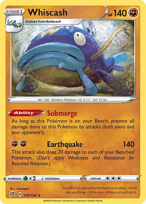 Image for Whiscash - Pokemon