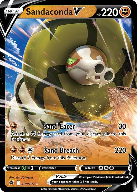 Image for Sandaconda V - Pokemon