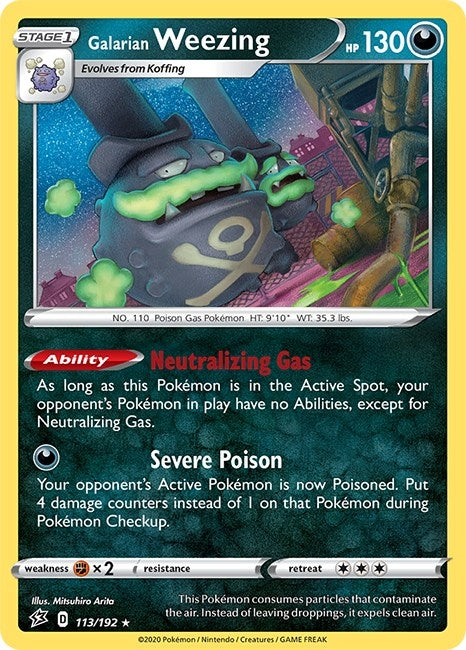 Image for Galarian Weezing - Pokemon