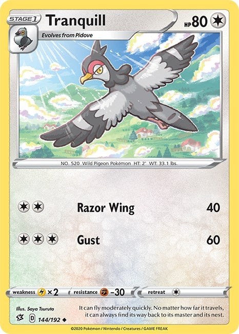 Image for Tranquill - Pokemon