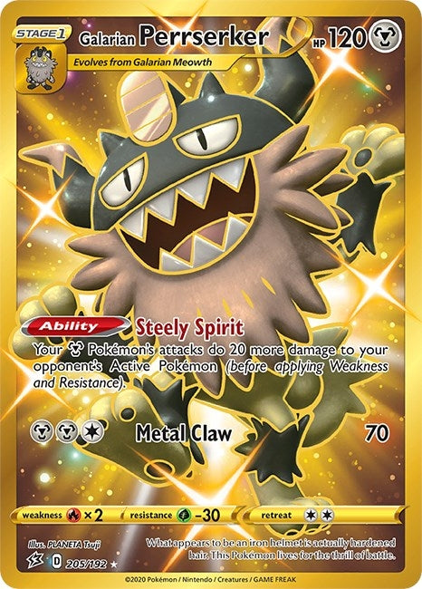 Image for Galarian Perrserker (Secret) - Pokemon