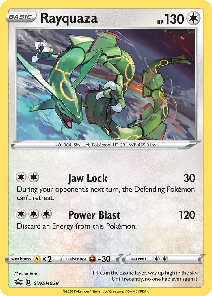 Image for Rayquaza - SWSH029 - Pokemon