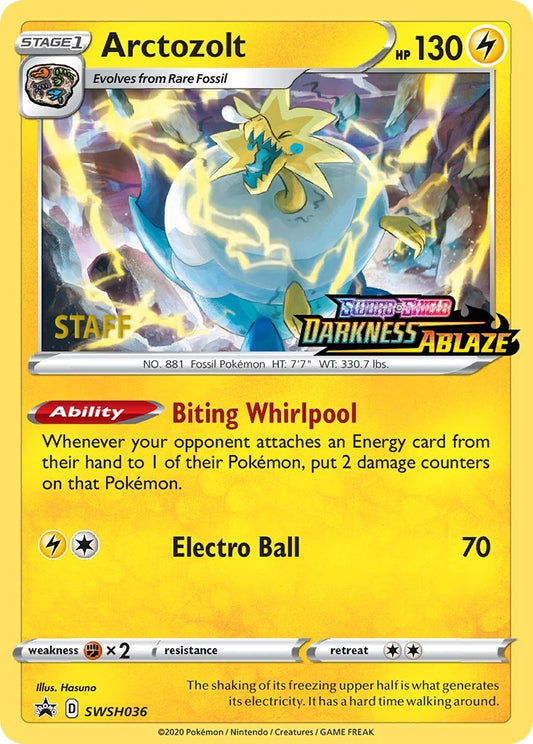 Image for Arctozolt - SWSH036 (Prerelease) [Staff] - Pokemon