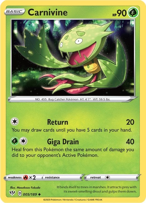 Image for Carnivine - Pokemon
