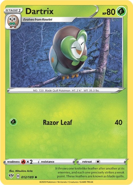 Image for Dartrix - Pokemon