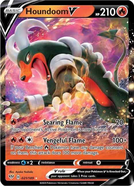 Image for Houndoom V - Pokemon