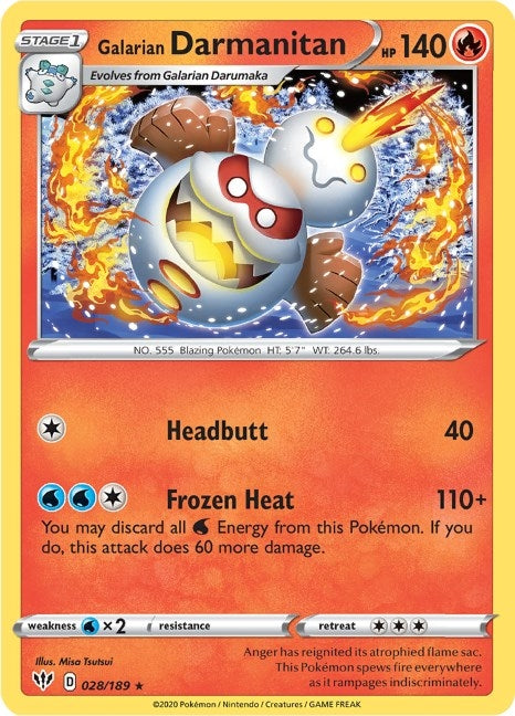 Image for Galarian Darmanitan (28) - Pokemon