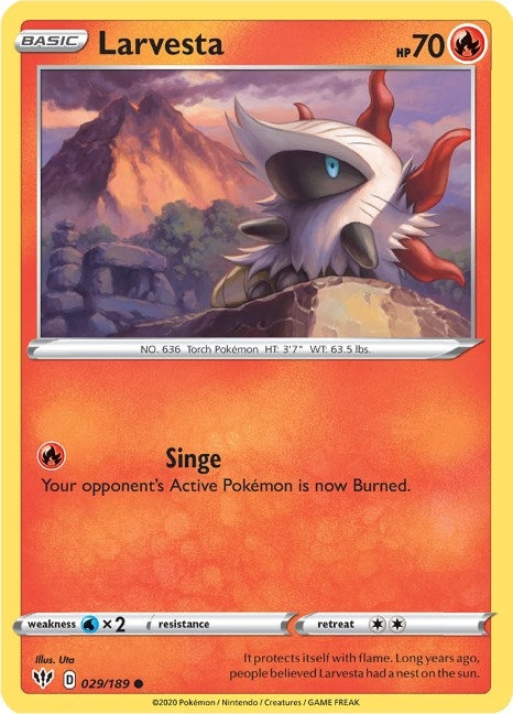 Image for Larvesta - Pokemon