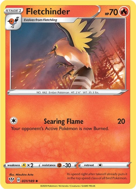Image for Fletchinder - Pokemon