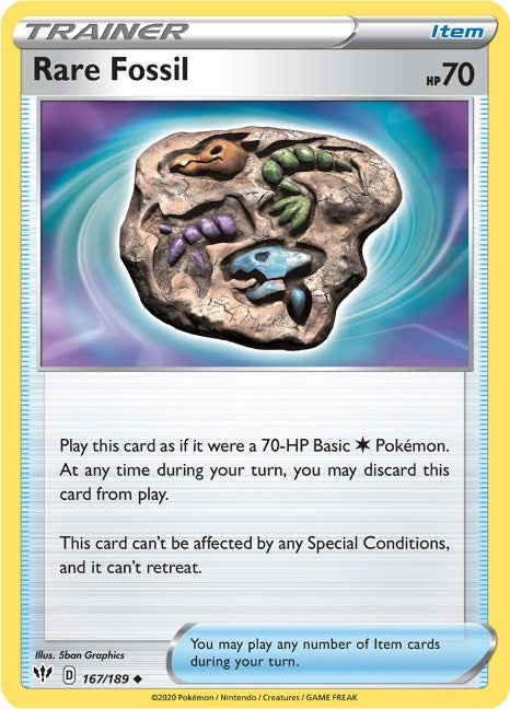 Image for Rare Fossil - Pokemon