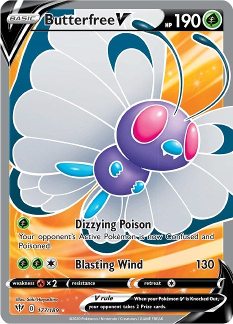 Image for Butterfree V (Full Art) - Pokemon