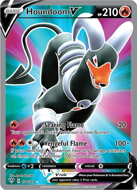 Image for Houndoom V (Full Art) - Pokemon