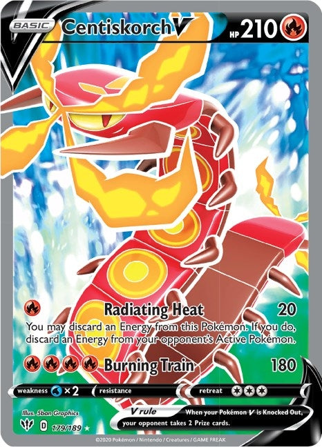 Image for Centiskorch V (Full Art) - Pokemon