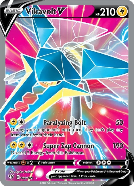Image for Vikavolt V (Full Art) - Pokemon