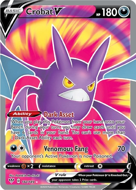 Image for Crobat V (Full Art) - Pokemon