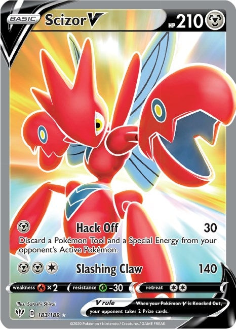 Image for Scizor V (Full Art) - Pokemon