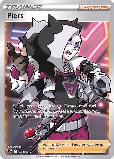 Image for Piers (Full Art) - Pokemon