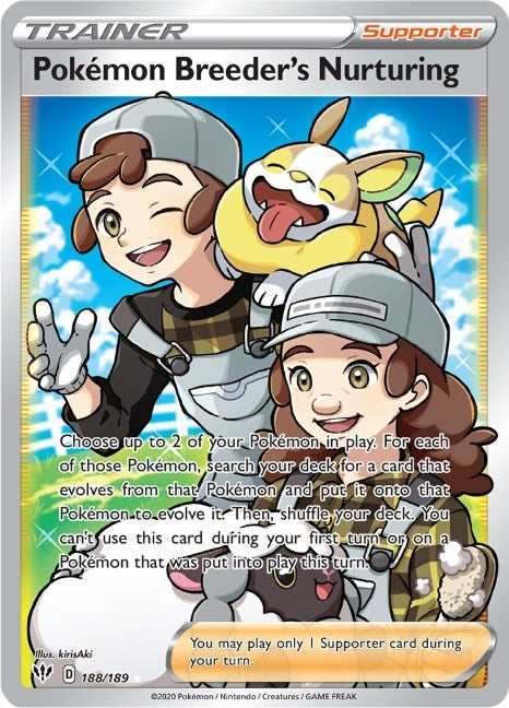 Image for Pokemon Breeder's Nurturing (Full Art) - Pokemon