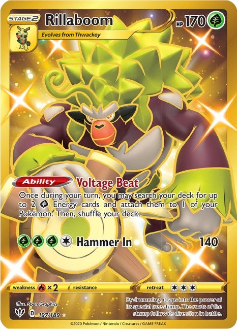 Image for Rillaboom (Secret) - Pokemon