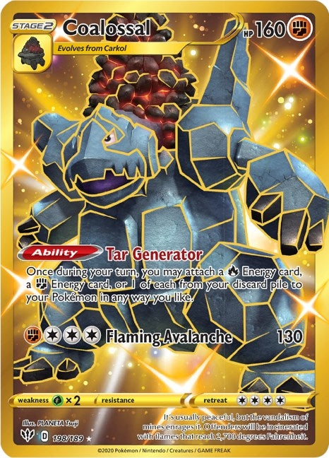 Image for Coalossal (Secret) - Pokemon