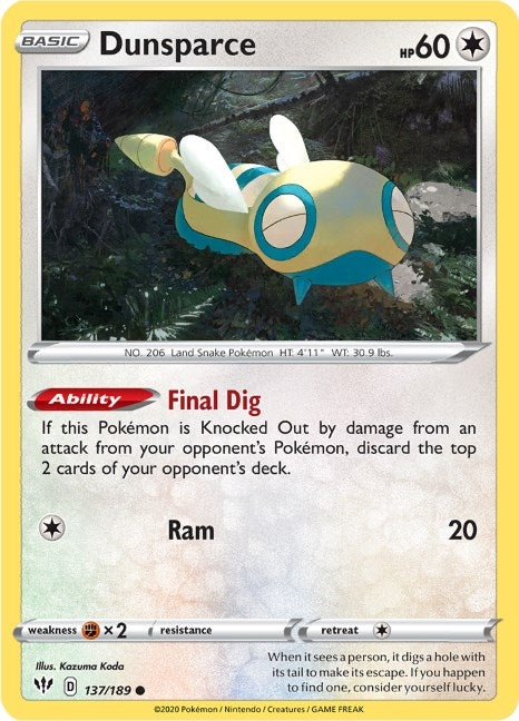 Image for Dunsparce - Pokemon