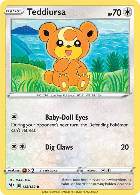 Image for Teddiursa - Pokemon