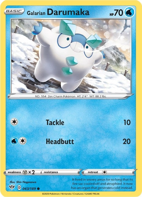 Image for Galarian Darumaka - Pokemon