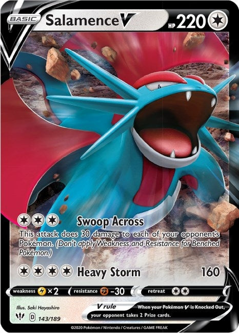 Image for Salamence V - Pokemon