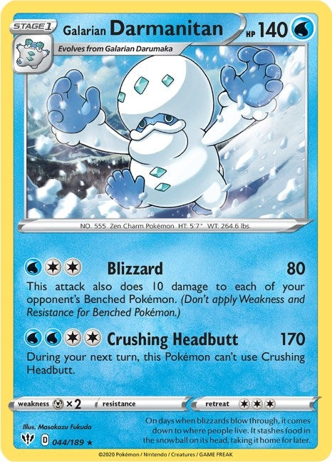 Image for Galarian Darmanitan (44) - Pokemon