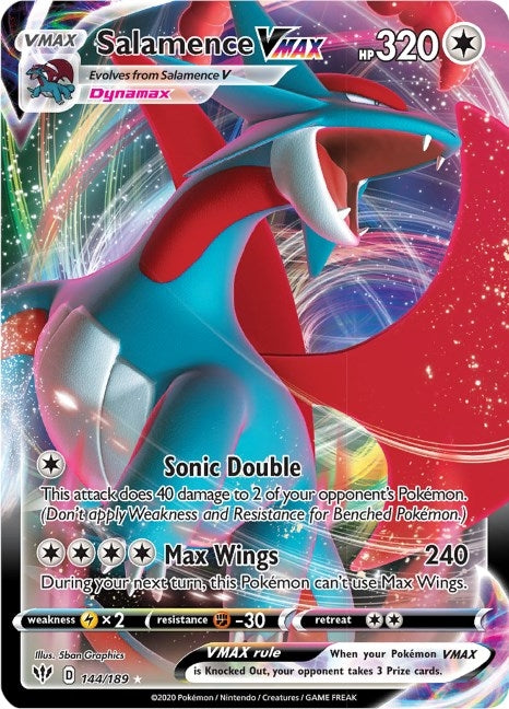 Image for Salamence VMAX - Pokemon