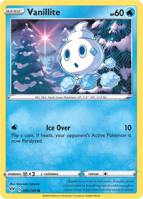 Image for Vanillite - Pokemon