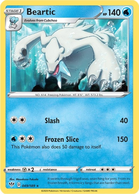 Image for Beartic - Pokemon